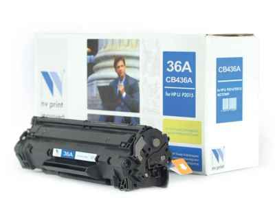 Лот: 5294141. Фото: 1. Картридж NV-Print CB436A для HP... Картриджи, расходные материалы