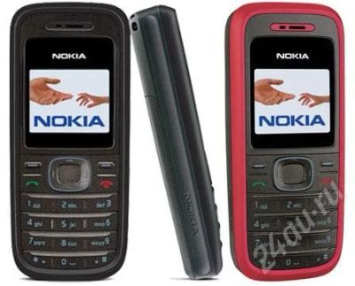 Лот: 159971. Фото: 1. Nokia 1208 Black. Кнопочные мобильные телефоны