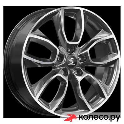 Лот: 25305193. Фото: 1. КР001 (18_Kodiaq) 7x18/5*112 D57... Диски