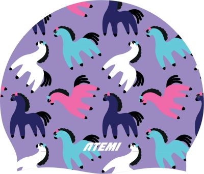 Лот: 25072270. Фото: 1. Шапочка для плавания Atemi silicone... Плавание