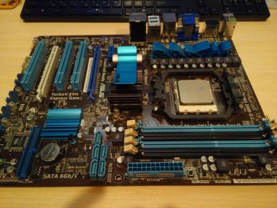 Лот: 6230874. Фото: 1. Asus M4A88TD-V EVO/USB3 + Phenom... Материнские платы