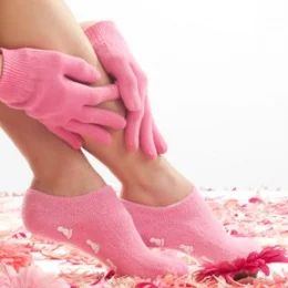 Лот: 5222509. Фото: 1. Увлажняющие SPA перчатки и носочки... Средства для ухода