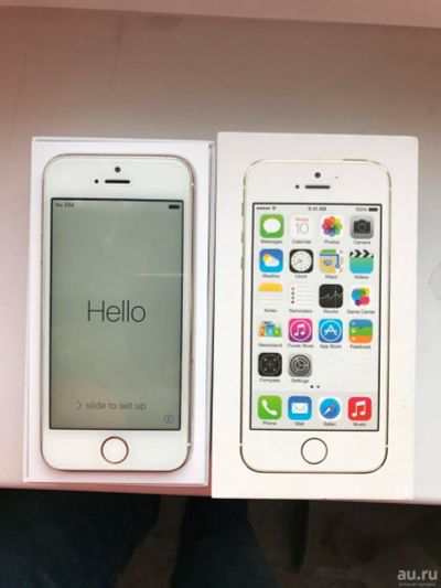Лот: 9054565. Фото: 1. Iphone 5s 16Gb Gold. Смартфоны