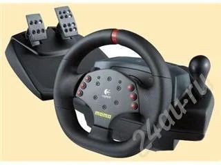 Лот: 288809. Фото: 1. Руль Logitech MOMO Racing Force... Рули, джойстики