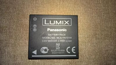 Лот: 6454053. Фото: 1. Аккумуляторная батарея lumix panasonic... Аккумуляторы, зарядные