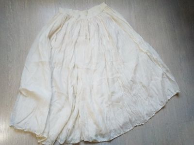 Лот: 14531598. Фото: 1. Юбка пышная/ Белая юбка "жатка... Юбки