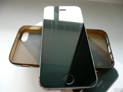 Лот: 9102120. Фото: 1. Iphone 5s space gray A1457 ,РСТ... Смартфоны