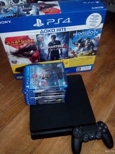 Лот: 13600934. Фото: 1. Playstation 4 slim. Игровые приставки, консоли