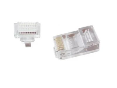 Лот: 20258018. Фото: 1. Коннектор - RJ-45 5E уп 100шт... Другое (сетевые устройства)