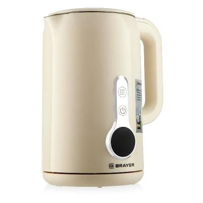 Лот: 24491283. Фото: 1. Электрический чайник Brayer BR1078. Чайники, кофемашины, кулеры