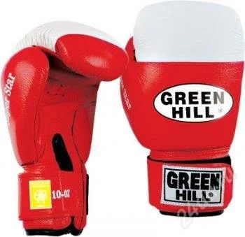 Лот: 102769. Фото: 1. Боксерские перчатки Green Hill... Другое (тяжелая атлетика)