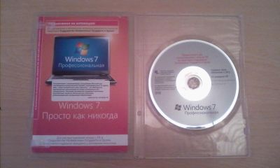Лот: 8814263. Фото: 1. Windows 7 Професионалка (б/у-сост... Системные