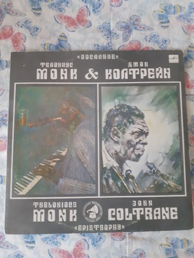 Лот: 15228984. Фото: 1. Монк и Колтрейн джаз lp. Аудиозаписи