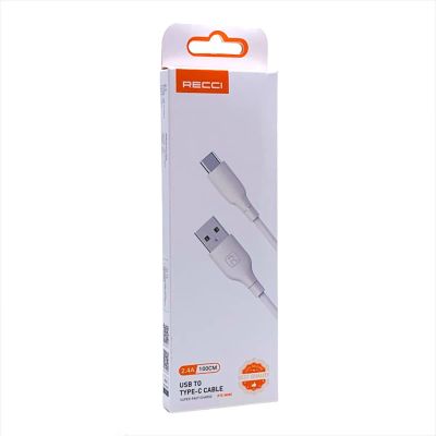 Лот: 22147817. Фото: 1. Кабель RECCI SMART TYPE-C RCT-N08C... Дата-кабели, переходники
