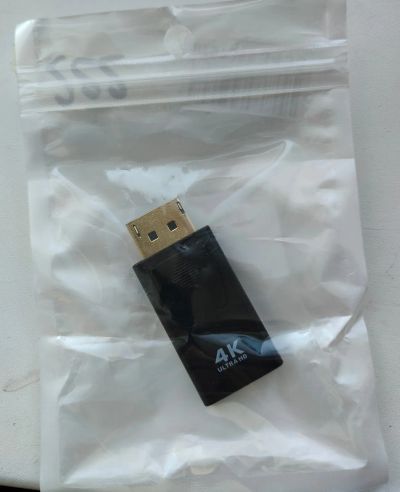 Лот: 24700657. Фото: 1. Переходник DisplayPort - HDMI... Шлейфы, кабели, переходники