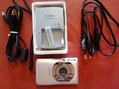 Лот: 7541843. Фото: 1. Фотоаппарат Canon ixus 105. Цифровые компактные