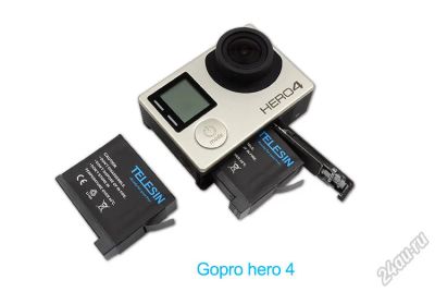 Лот: 6091443. Фото: 1. GoPro ГоуПро Hero 4 батарея для... Аккумуляторы, зарядные