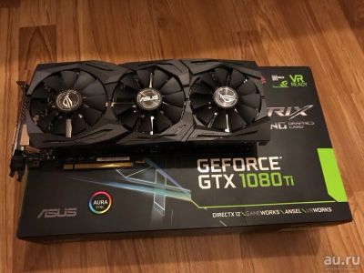 Лот: 15512696. Фото: 1. Asus GTX 1080 Ti. Как новая... Видеокарты