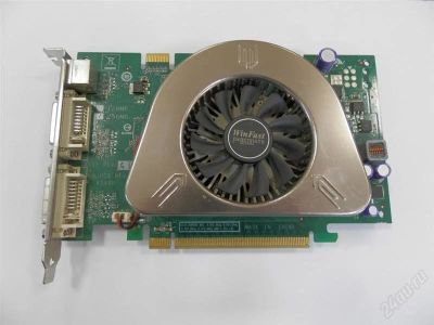 Лот: 2483820. Фото: 1. Видеокарта GeForce 8600 GTS 256Mb... Видеокарты
