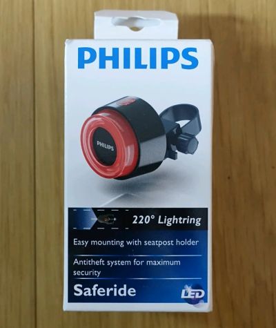 Лот: 9622002. Фото: 1. Фонарь задний для велосипеда philips... Аксессуары