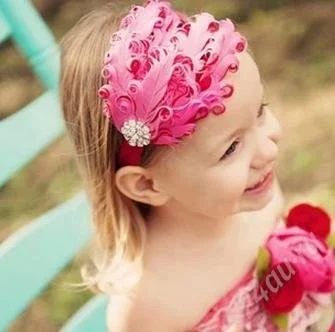 Лот: 2887276. Фото: 1. Повязка My Petite розово-красная. Аксессуары
