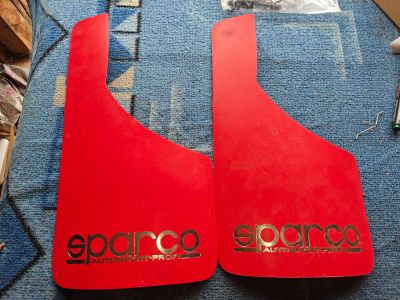 Лот: 25442531. Фото: 1. 2 новых брызговика Sparco Autosport-Profi... Кузов