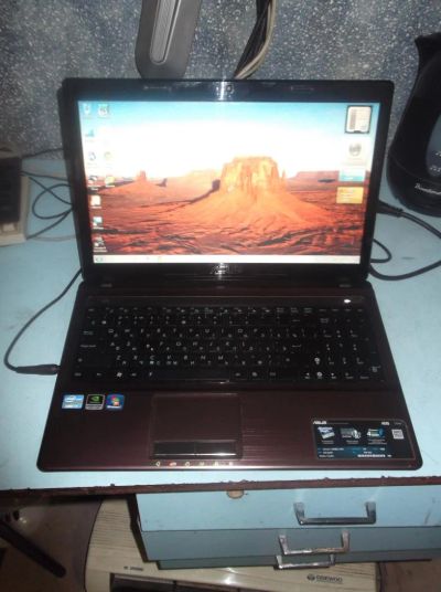 Лот: 6158775. Фото: 1. Ноутбук asus A53S intel core i7. Ноутбуки