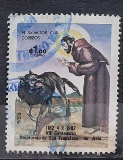 Лот: 25028793. Фото: 1. Марка. Сальвадор. 1982 г. Марки