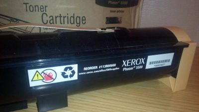 Лот: 8167919. Фото: 1. Картриджи Xerox Phaser 5500 (113R00668... Картриджи, расходные материалы