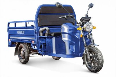Лот: 24379507. Фото: 1. Грузовой электротрицикл RuTrike... Велосипеды