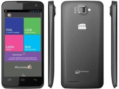 Лот: 5440182. Фото: 1. 4.5" Смартфон Micromax Canvas... Смартфоны