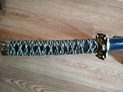 Лот: 13285792. Фото: 1. Подарочная катана с подставкой. Оружие
