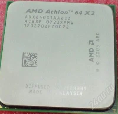Лот: 1661348. Фото: 1. Процессор AMD Athlon 64 X2 6400... Процессоры