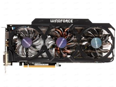 Лот: 8557030. Фото: 1. Gigabyte GeForce GTX 760 [GV-N760OC-4GD... Видеокарты