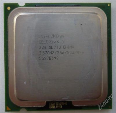 Лот: 2661737. Фото: 1. Процессор Intel Celeron D 326... Процессоры