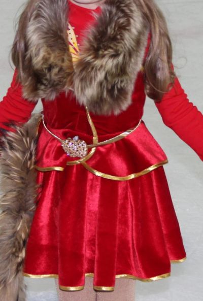 Лот: 4866301. Фото: 1. новогодний костюм Лисы-Алисы... Детские карнавальные, праздничные костюмы