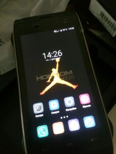 Лот: 8635099. Фото: 1. Защищенный смартфон Homtom HT20... Смартфоны
