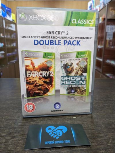 Лот: 20268585. Фото: 1. Xbox 360 Far Cry 2 + Tom Clancy... Игры для консолей
