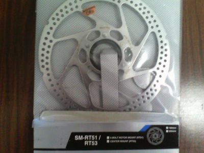 Лот: 7059214. Фото: 1. Ротор Shimano SM-RT51/RT53 Center... Запчасти
