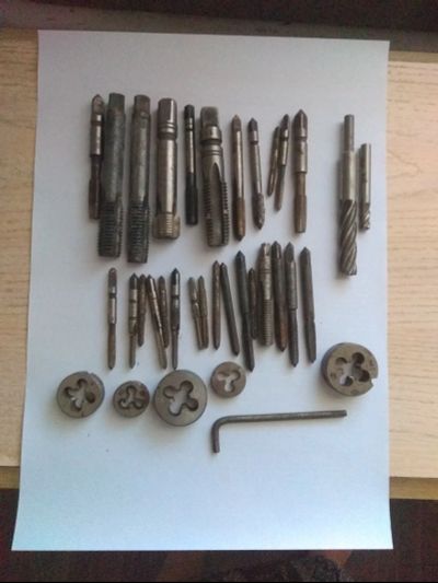 Лот: 18040969. Фото: 1. метчики, плашки (лерки), фрезы... Ручной инструмент