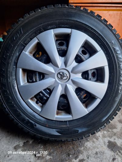 Лот: 24304558. Фото: 1. Зимние колеса Dunlop R15 205×65. Шины