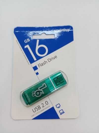Лот: 16864763. Фото: 1. Флешка USB 2.0 16Gb SmartBuy Glossy... USB-флеш карты