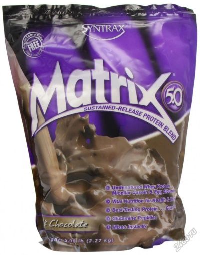 Лот: 5865414. Фото: 1. Matrix 5.0 2240g Syntrax. Спортивное питание, витамины