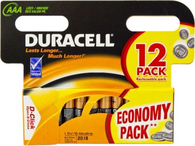 Лот: 5213827. Фото: 1. Батарейки Duracell AAA мизинчиковые... Батарейки, аккумуляторы, элементы питания