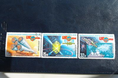 Лот: 4273590. Фото: 1. 1978 Полет в космос второго международного... Марки