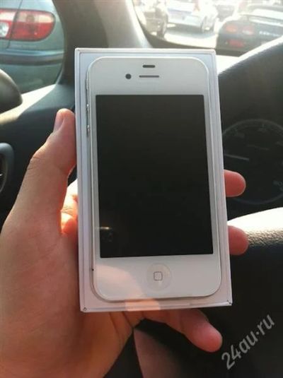 Лот: 1658515. Фото: 1. Iphone 4 16 gb White (Sim-free... Смартфоны