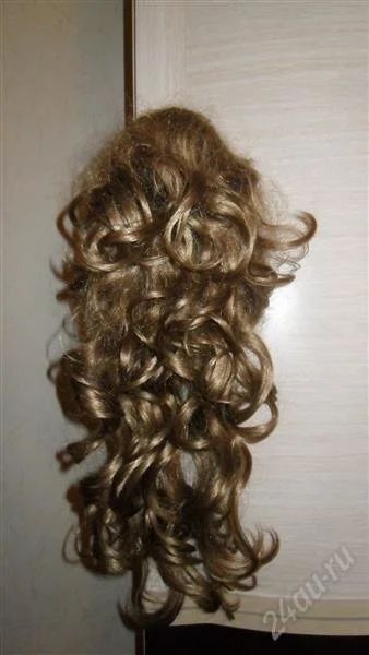 Лот: 2247785. Фото: 1. Шиньон из искусственных волос. Другое (красота и здоровье)