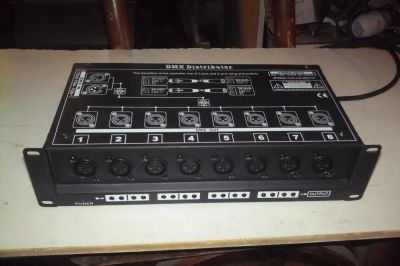 Лот: 4999031. Фото: 1. DMX Distributor (Splitter) 8 Channel. Световое оборудование