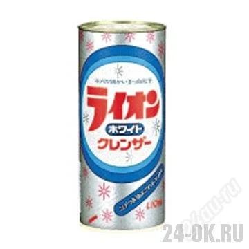 Лот: 2306794. Фото: 1. Lion White clenser Чистящий порошок... Бытовая химия
