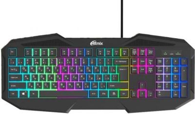 Лот: 16393999. Фото: 1. Клавиатура Ritmix RKB-550 игровая... USB хабы